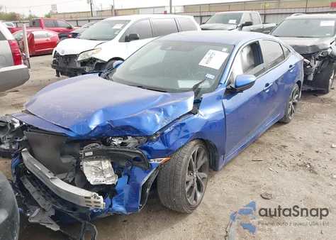 2021 Honda Civic Sport from USA, damaged, VIN 2HGFC2F83MH532226